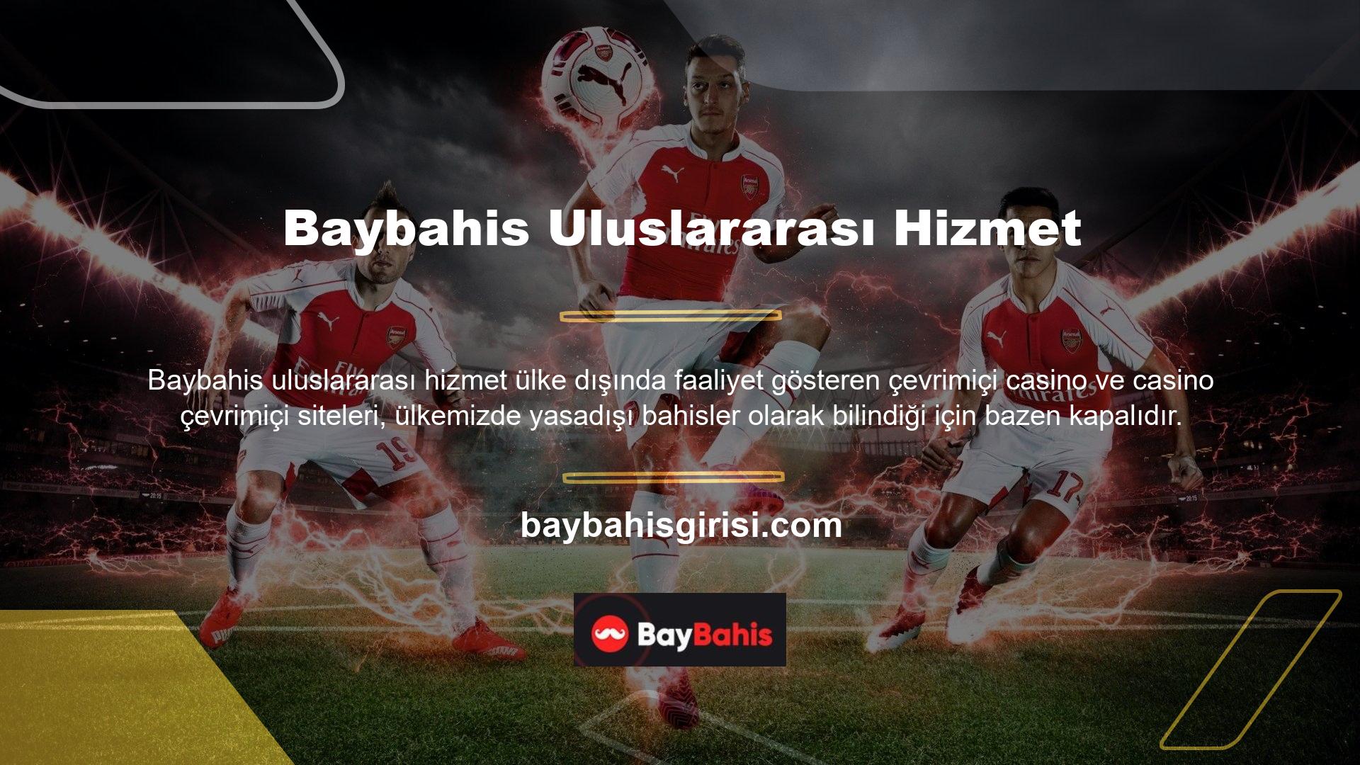 Mevcut olan Baybahis resmi oturum açma adresi, şu anda kullanımda olan adresi maskeleme sürecinden geçti, daha sonra Baybahis resmi giriş adresini etkinleştirdi ve artık bu yeni bağlantı yoluyla herhangi bir sorun yaşamadan Bettors'a ulaşmasını gerektirmiyor